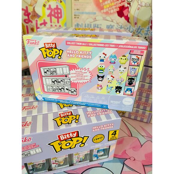 Funko Bitty POP! Sanrio Hello Kitty & Friends Mini Figure 4-pk #2 - Picture 3 of 4